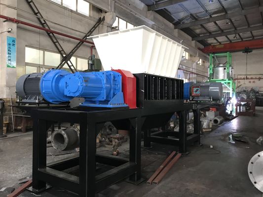 9CrSi刃の高いトルクの倍シャフトのシュレッダー機械