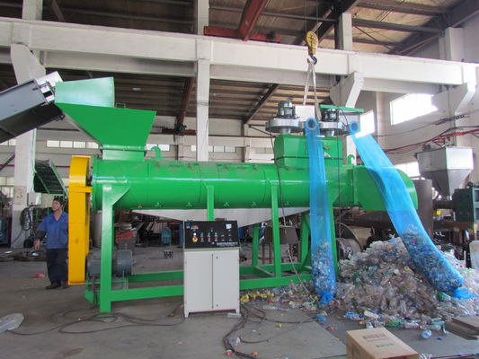2ton/H機械を取除くプラスチック リサイクル機械ペット ビンの王冠のラベル