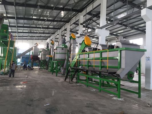 1000kg/H 2000kg/Hペットびんペット薄片の洗浄ライン