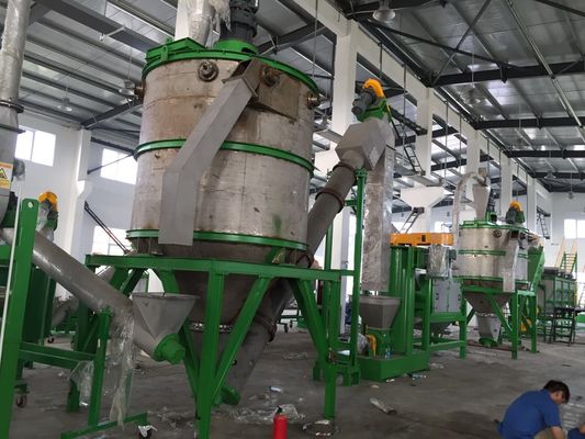 1000kg/H 2000kg/Hペットびんペット薄片の洗浄ライン