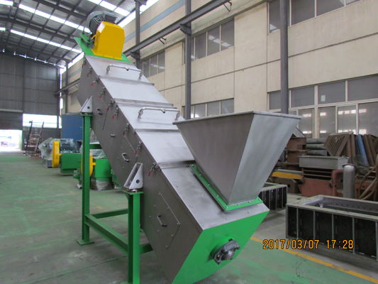 2000kg/HペットPE PPのHDPE LDPE LLDPEのプラスチック摩擦洗濯機