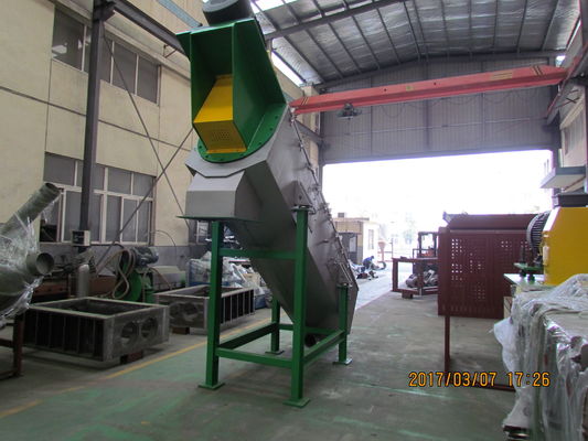 2000kg/HペットPE PPのHDPE LDPE LLDPEのプラスチック摩擦洗濯機
